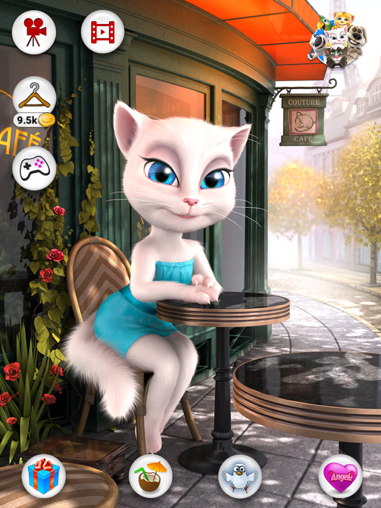 Talking Angela for iPad - Entertainment App | MWM