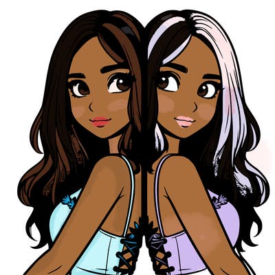 a realistic girl split