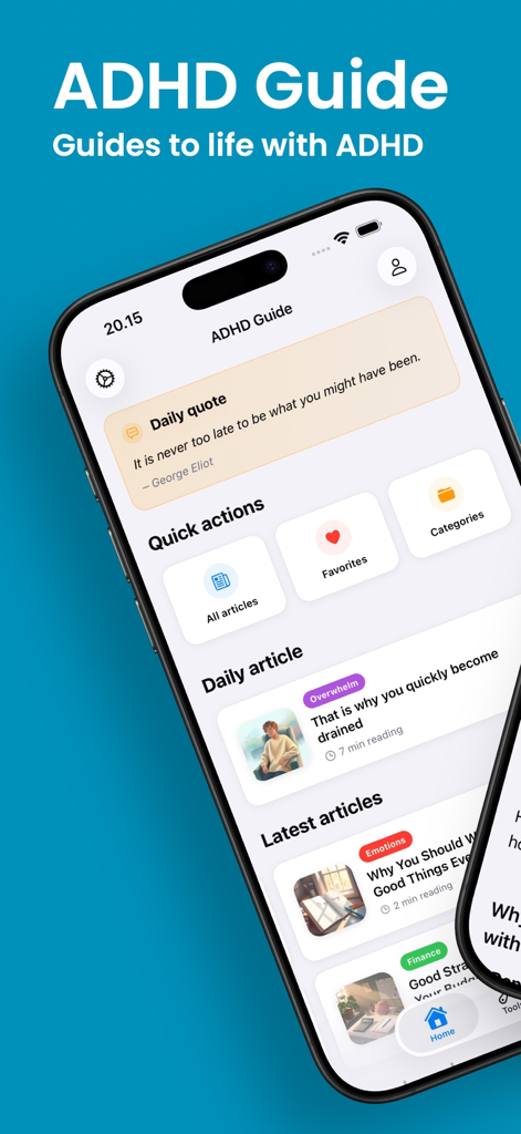 ADHD Guide: Learn about ADHD - Health & Fitness App | MWM
