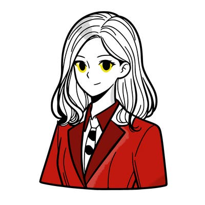 woman wearing a suit