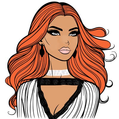 beautiful fashion woman