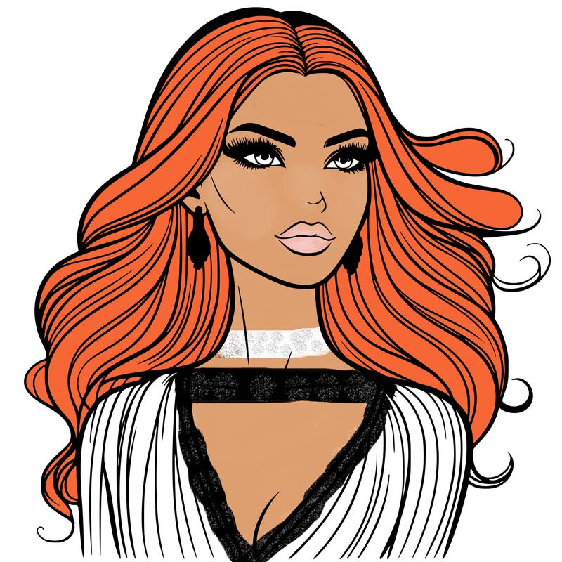 beautiful fashion woman