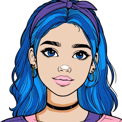 realistic teenage girl