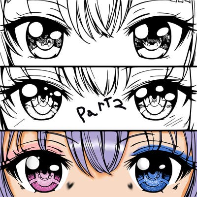 anime eyes