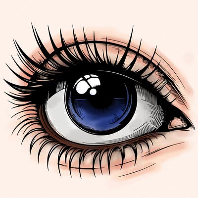 realistic eye