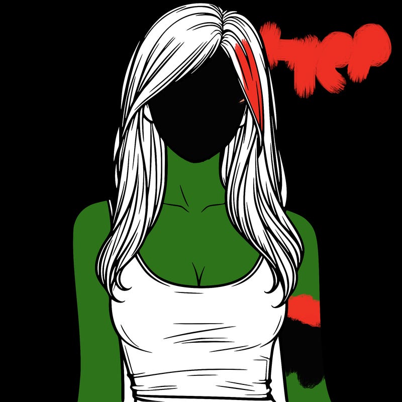 girl in tanktop realistic