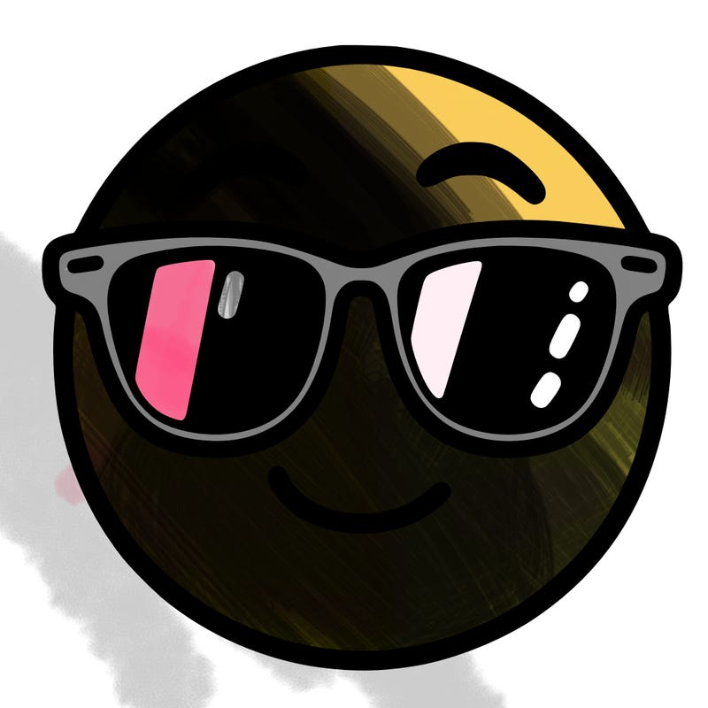 emoji with sunglasses