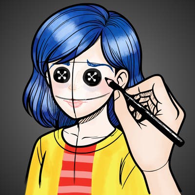 drawing a realistic person