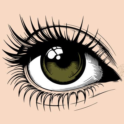 realistic eye