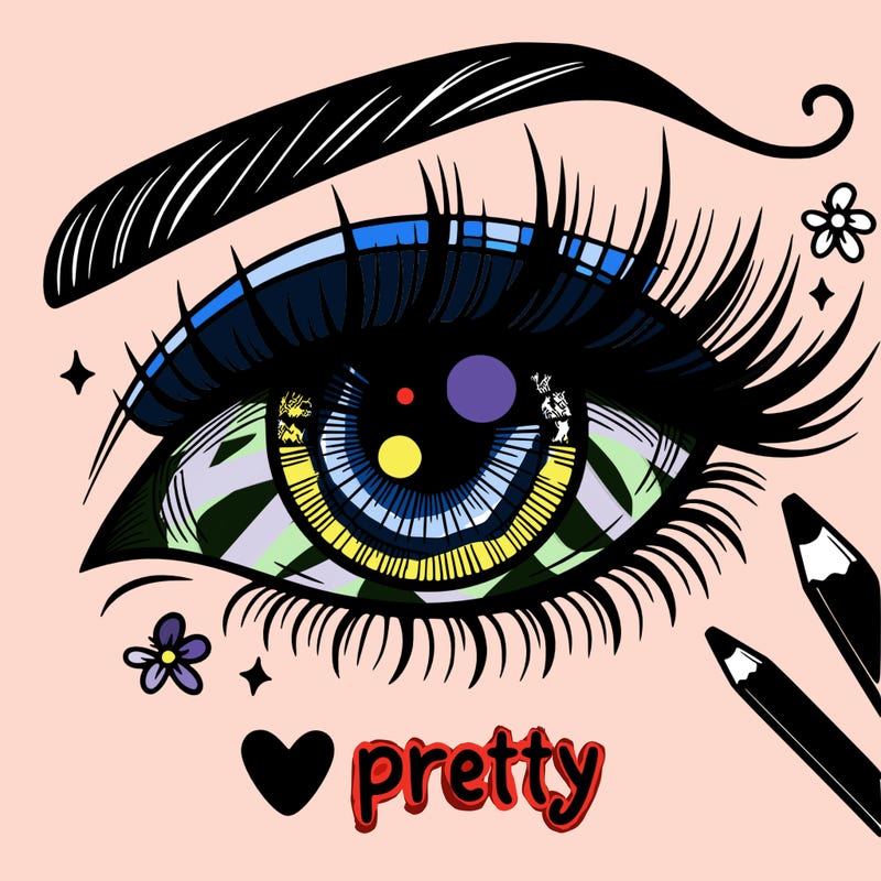 pretty eye