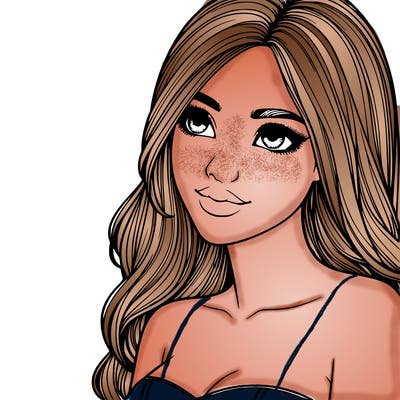 beautiful realistic detailed girl