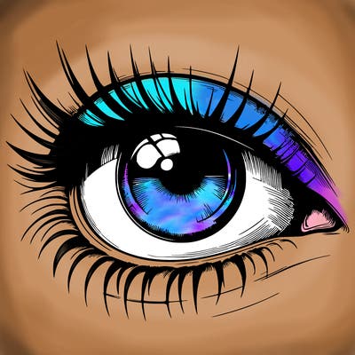 realistic eye