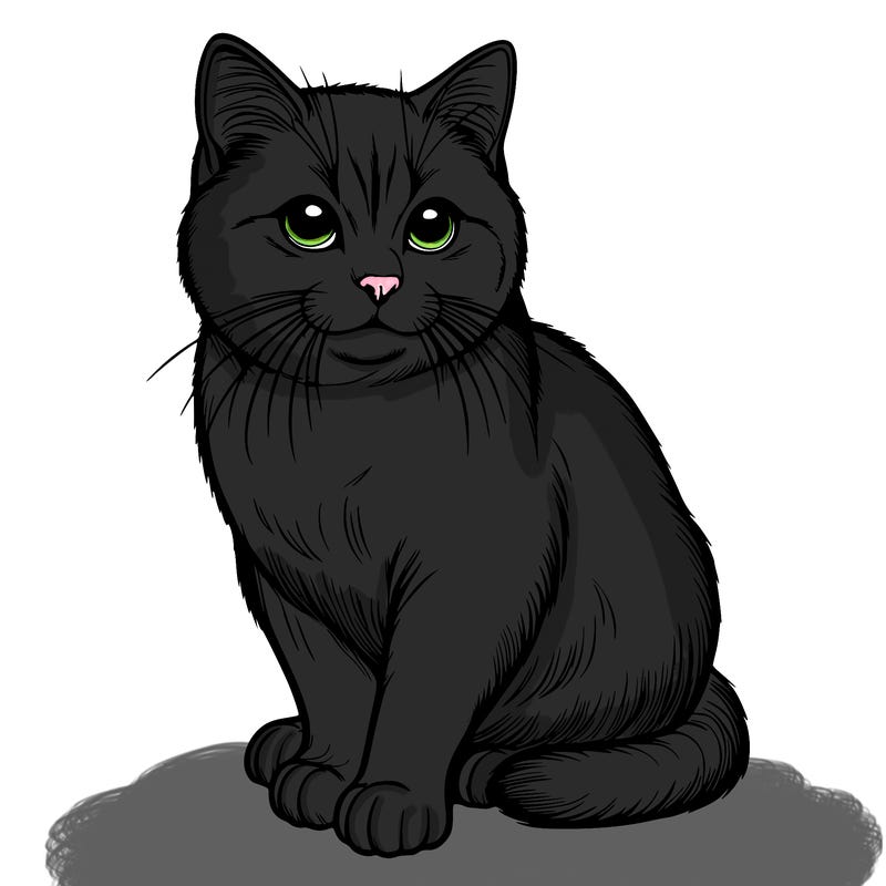 cat as realistic
