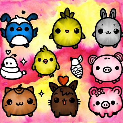 kawaii animals
