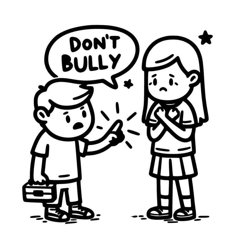 don't bully people