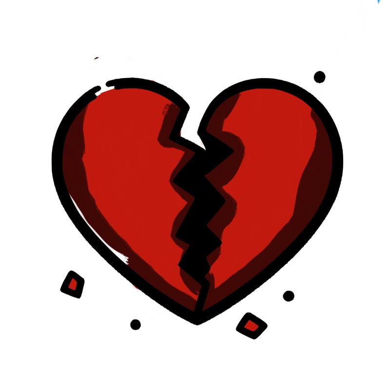 a plain broken heart