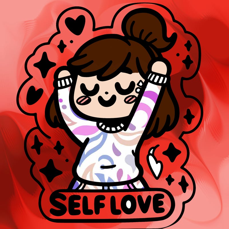 self-love sticker