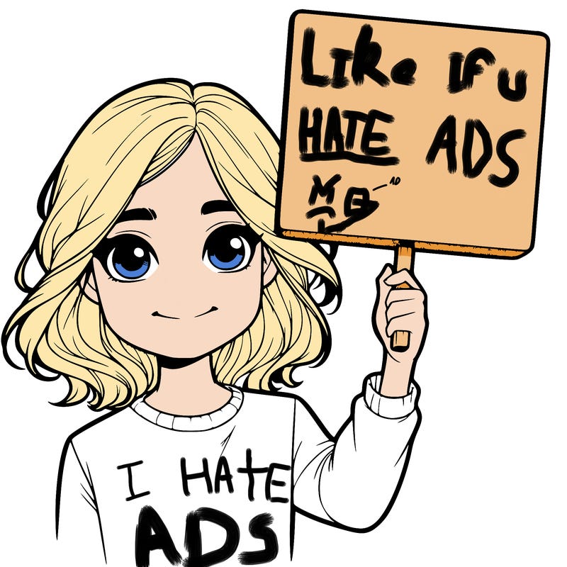 realistic girl holding up a sign