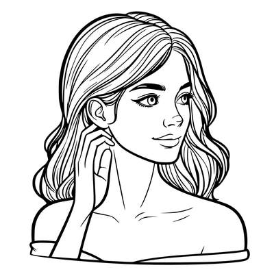 realistic woman