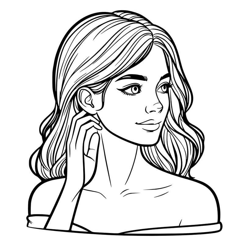 realistic woman