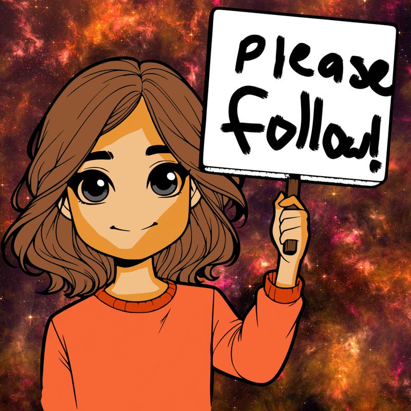 realistic girl holding up a sign