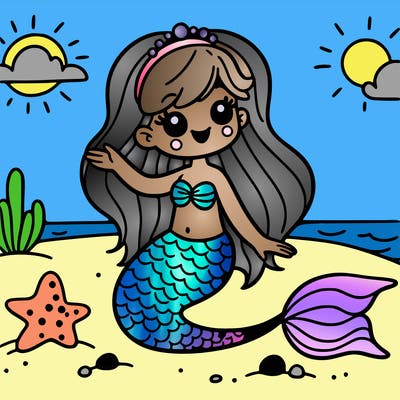 murmade on the beach