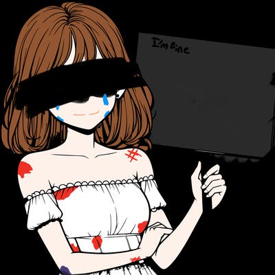 realistic pretty girl holding blank sign