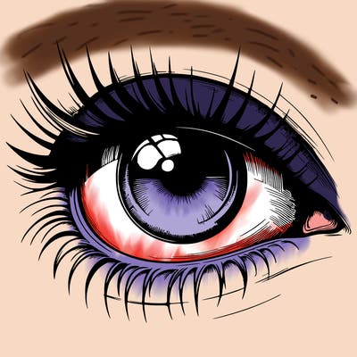 realistic eye