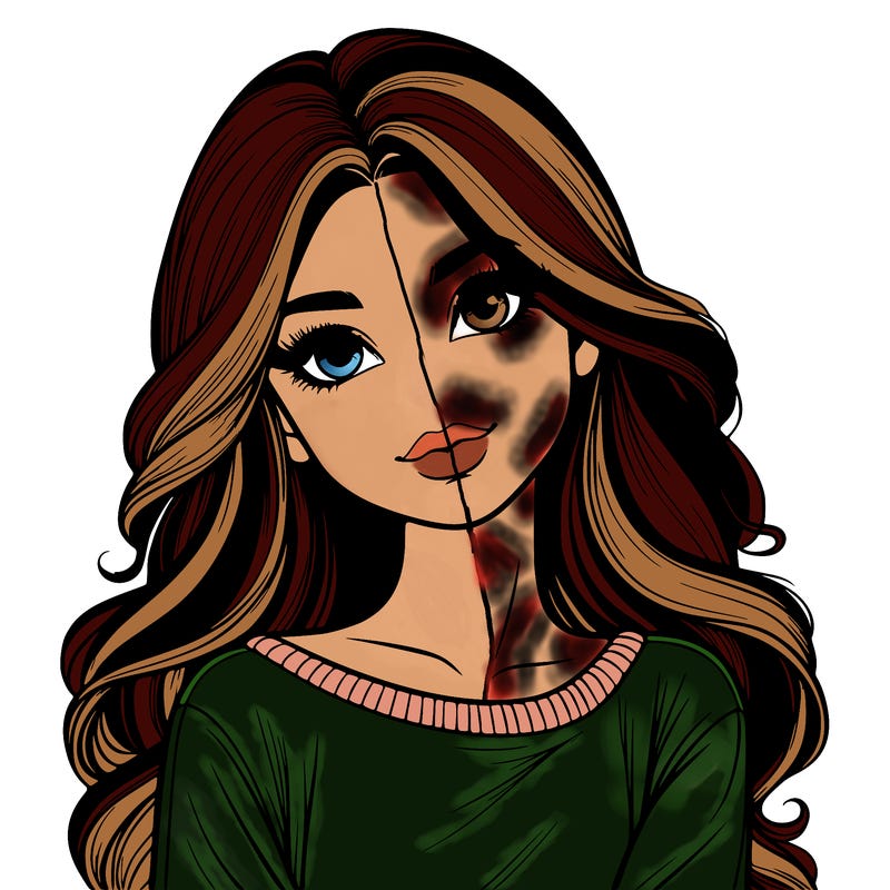 realistic beautiful girl