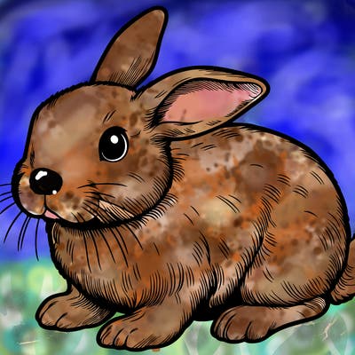 realistic bunny