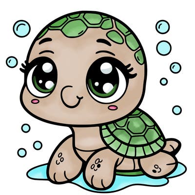 cute turtle