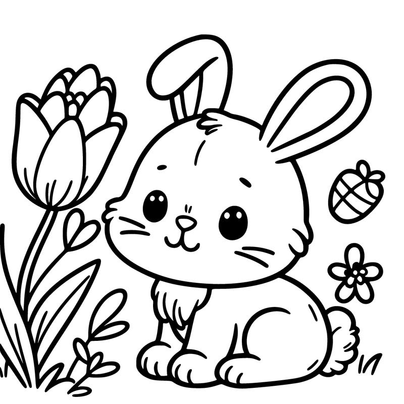 spring time bunny