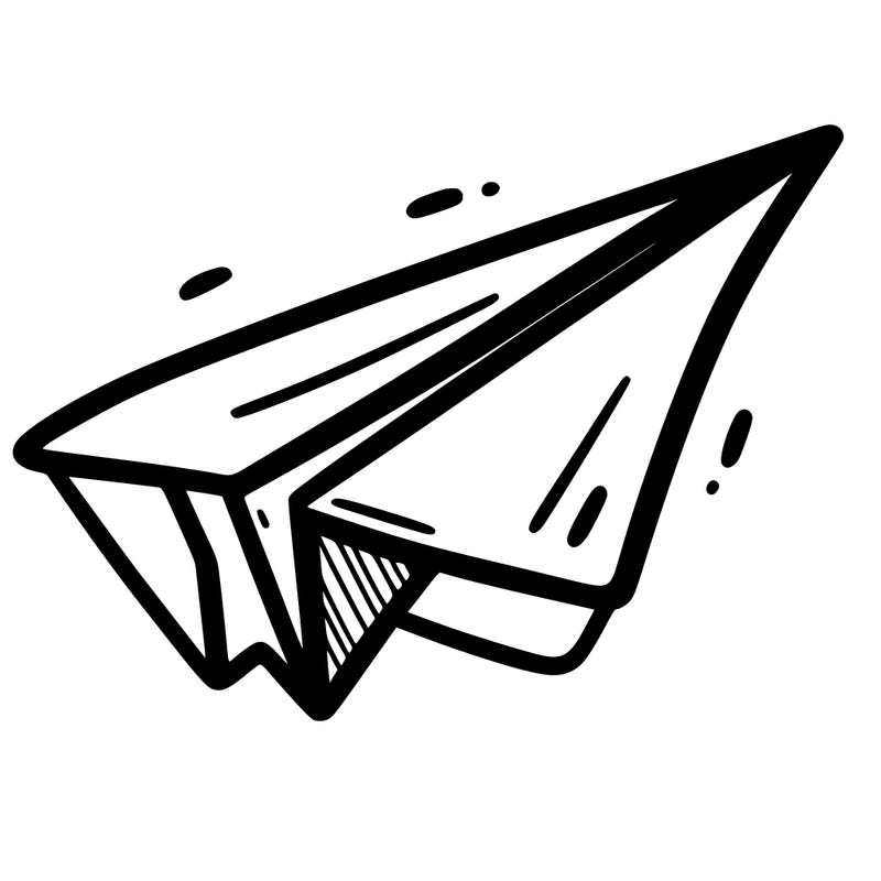 paper airplane