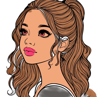 beautiful realistic girl