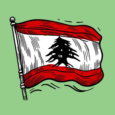 lebanon flag