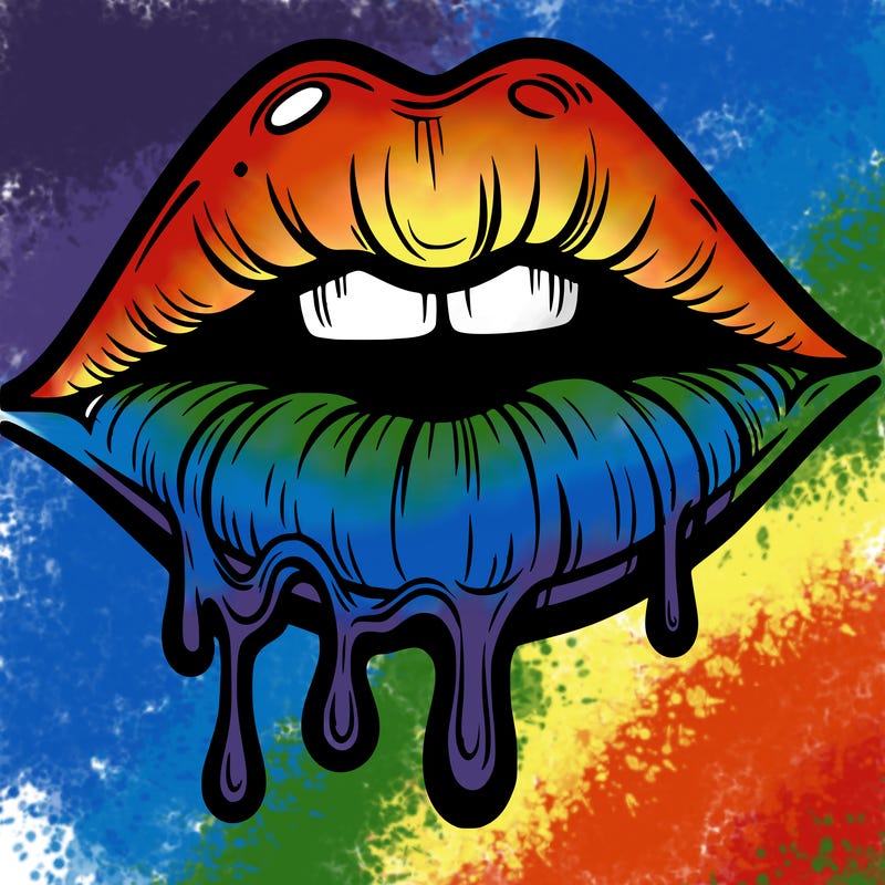 lips that look realistic and drip