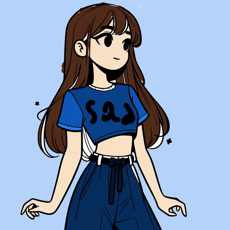 girl in a cute crop top
