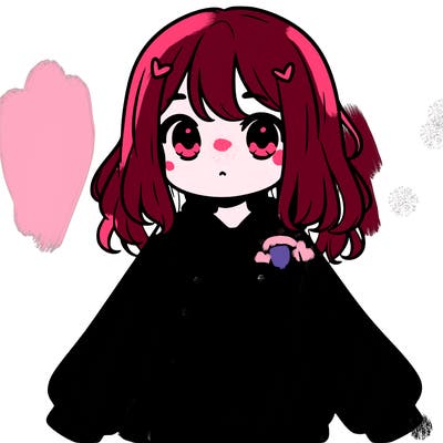 girl wearing frogging sweatshirt