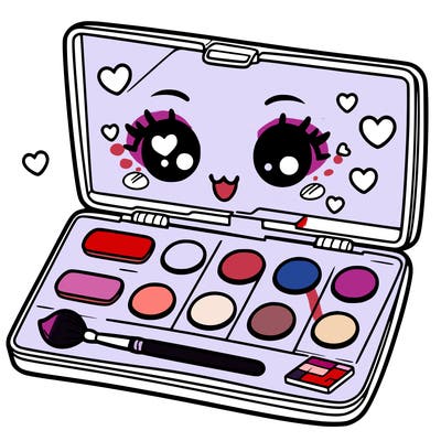 makeup pallet