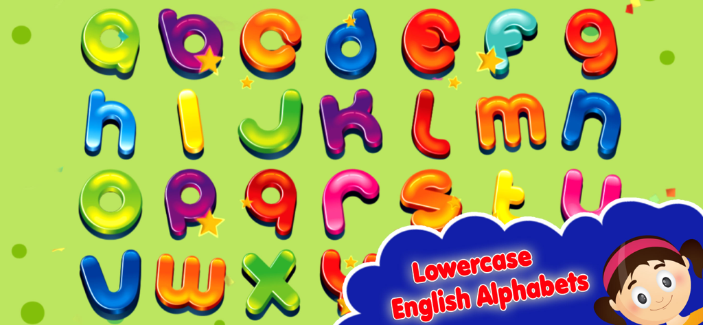 ABC 123 Tracing and Writing - Bunte Kleinbuchstaben zum Nachzeichnen und Lernen