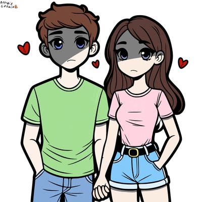 boyfriend and girlfriend