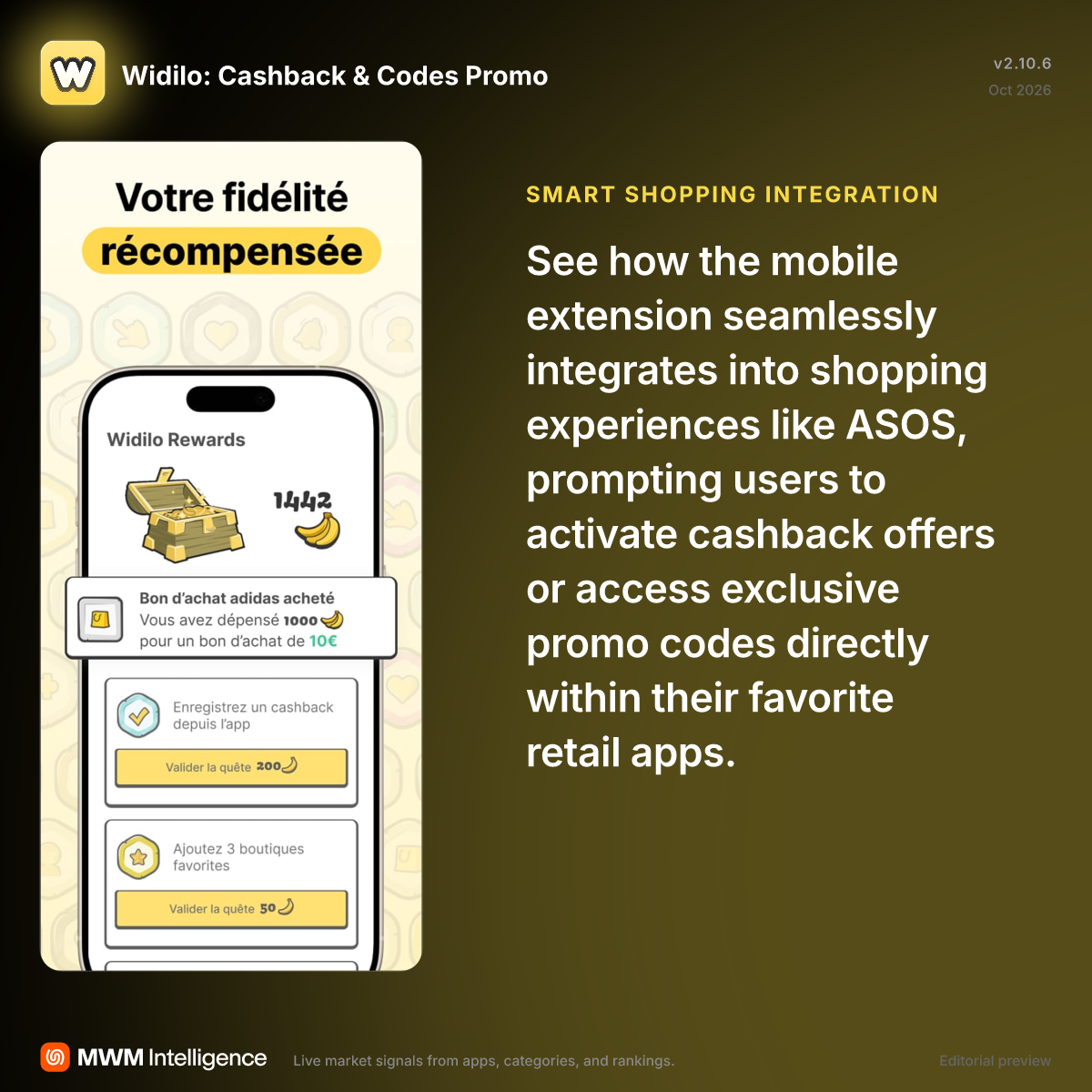 Widilo: Cashback & Codes Promo - Shopping App | MWM