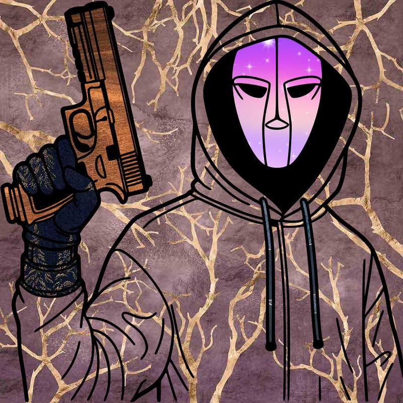 a hood dude with a glock 19