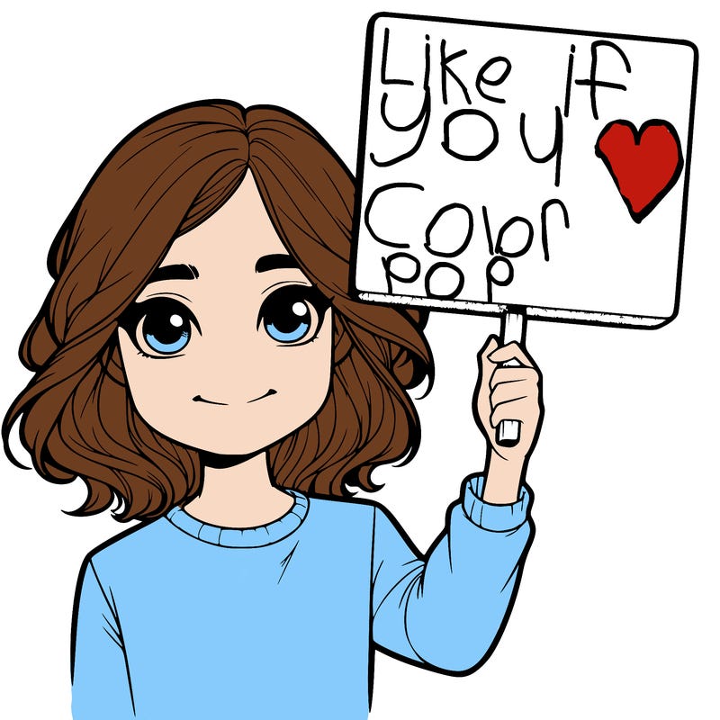 realistic girl holding up a sign