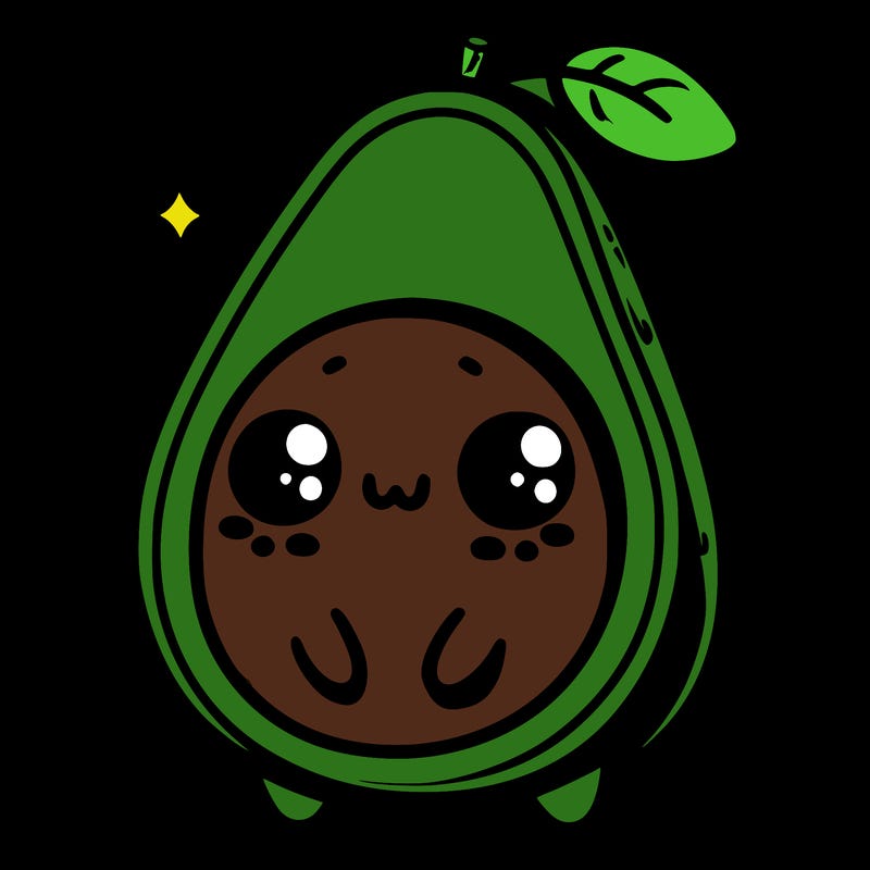 cute avocado