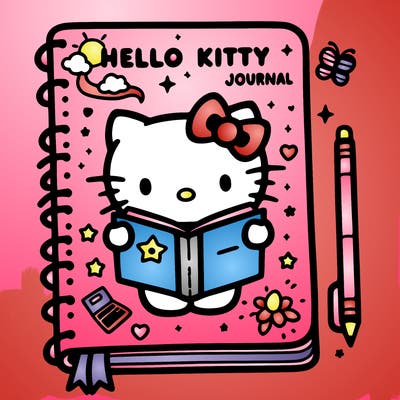 hello kitty journal