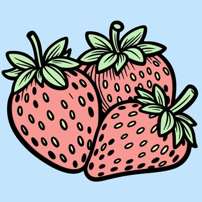 strawberries