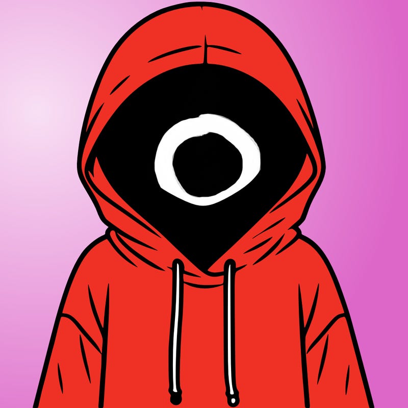 faceless girl in hoodie