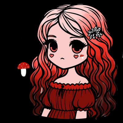 real alistair girl with wavy hair