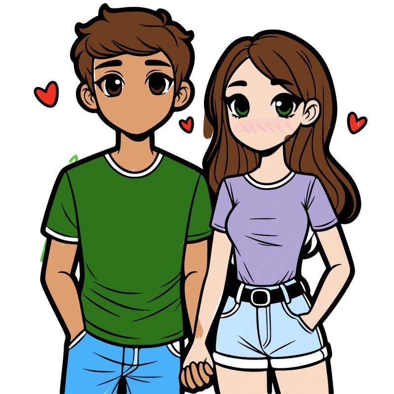 boyfriend and girlfriend